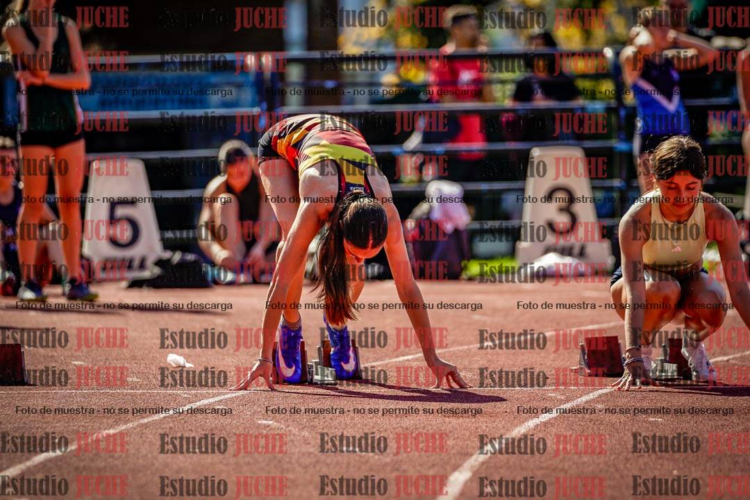Fotos de los 100 m llanos de mujeres