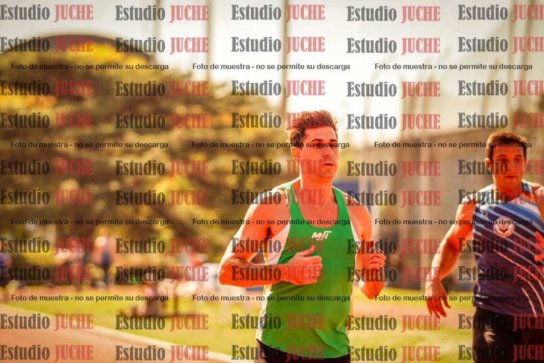 Fotos de los 100 m llanos de varones