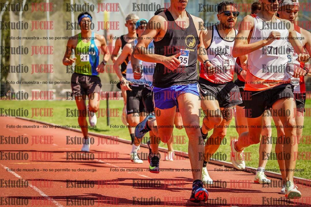 Fotos de los 1500 m llanos de varones