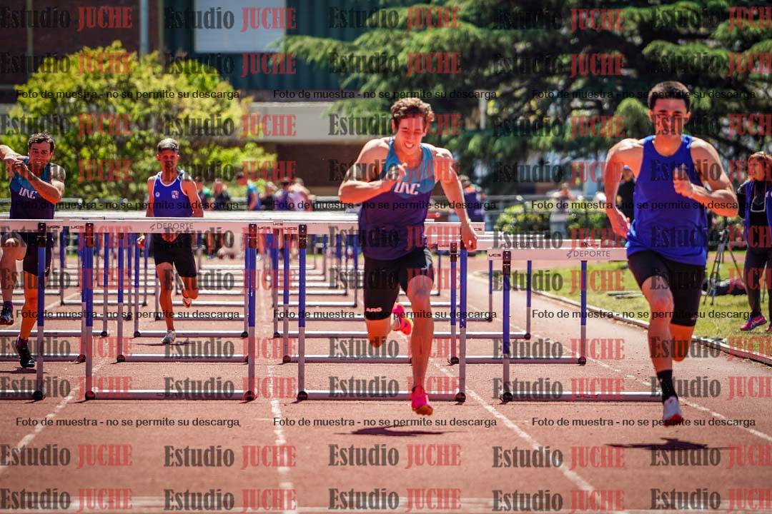 Fotos de los 110 m con vallas de varones