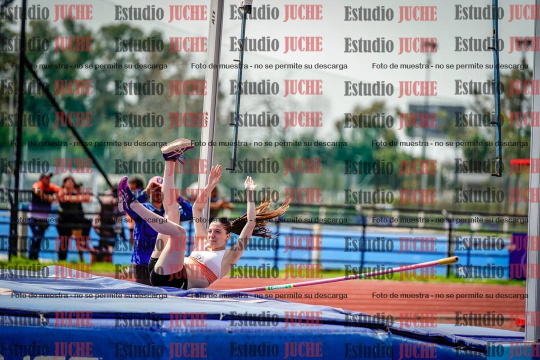 Fotos del salto con garrocha de mujeres y varones