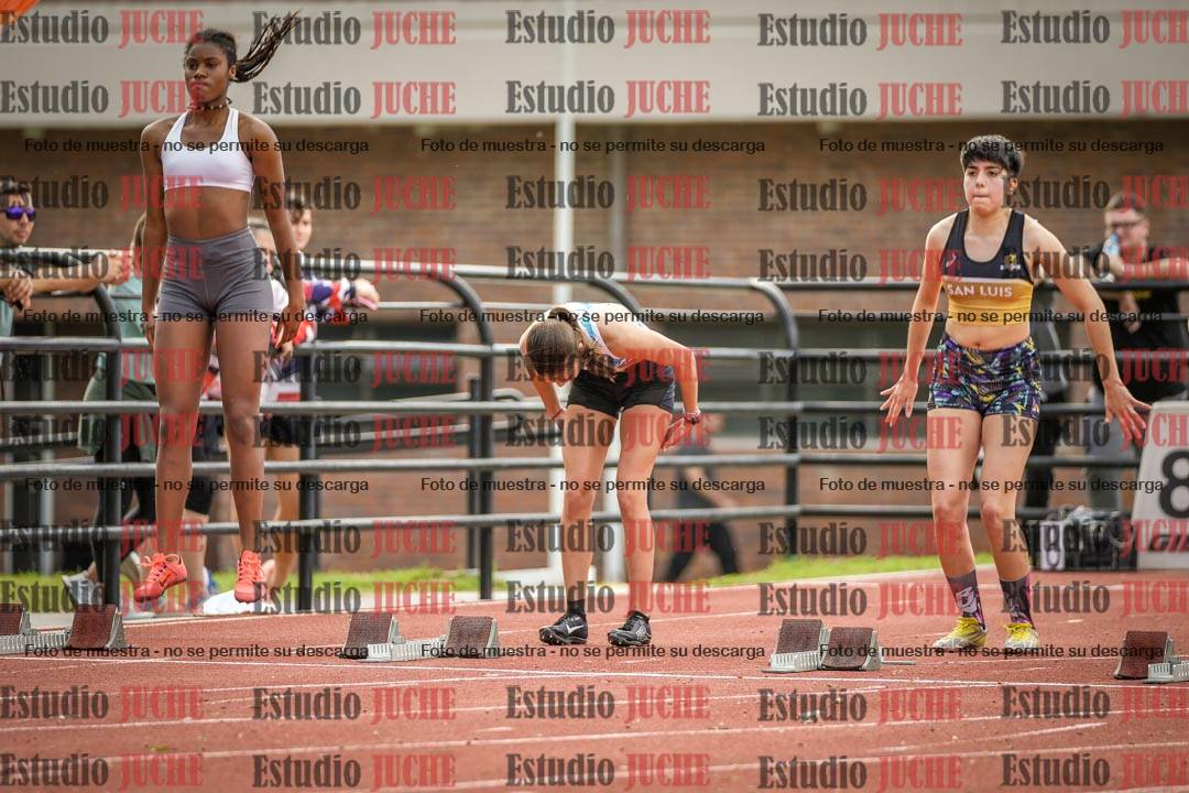 Fotos de los 100 m llanos de mujeres