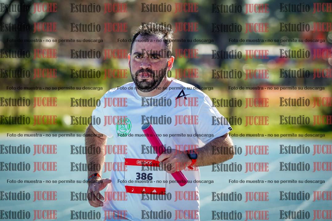 Fotos durante los relevos