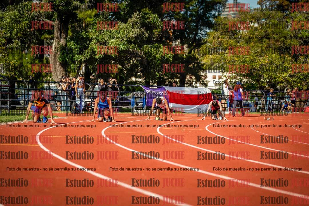 Fotos de los 200 m llanos de varones