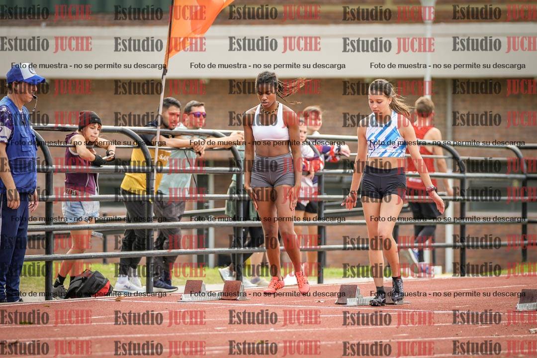 Fotos de los 100 m llanos de mujeres