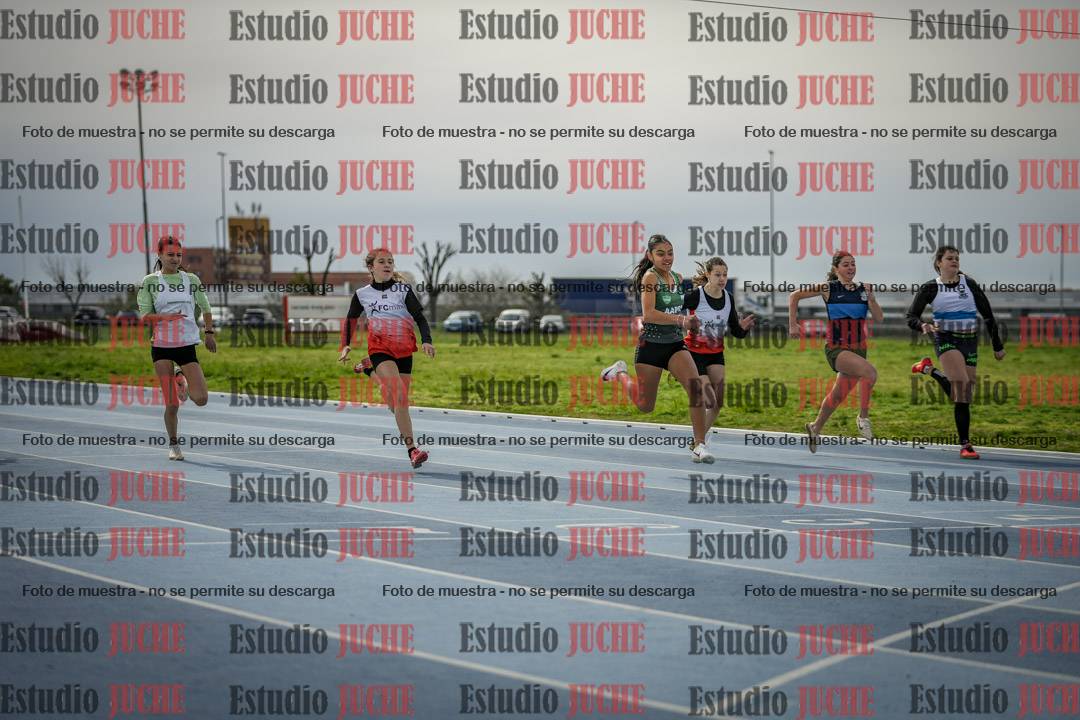 Fotos de los 80 m llanos de mujeres - U14 (FINAL)