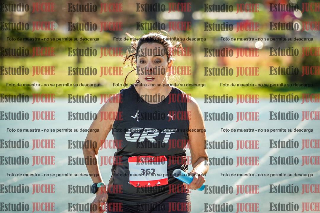 Fotos durante los relevos