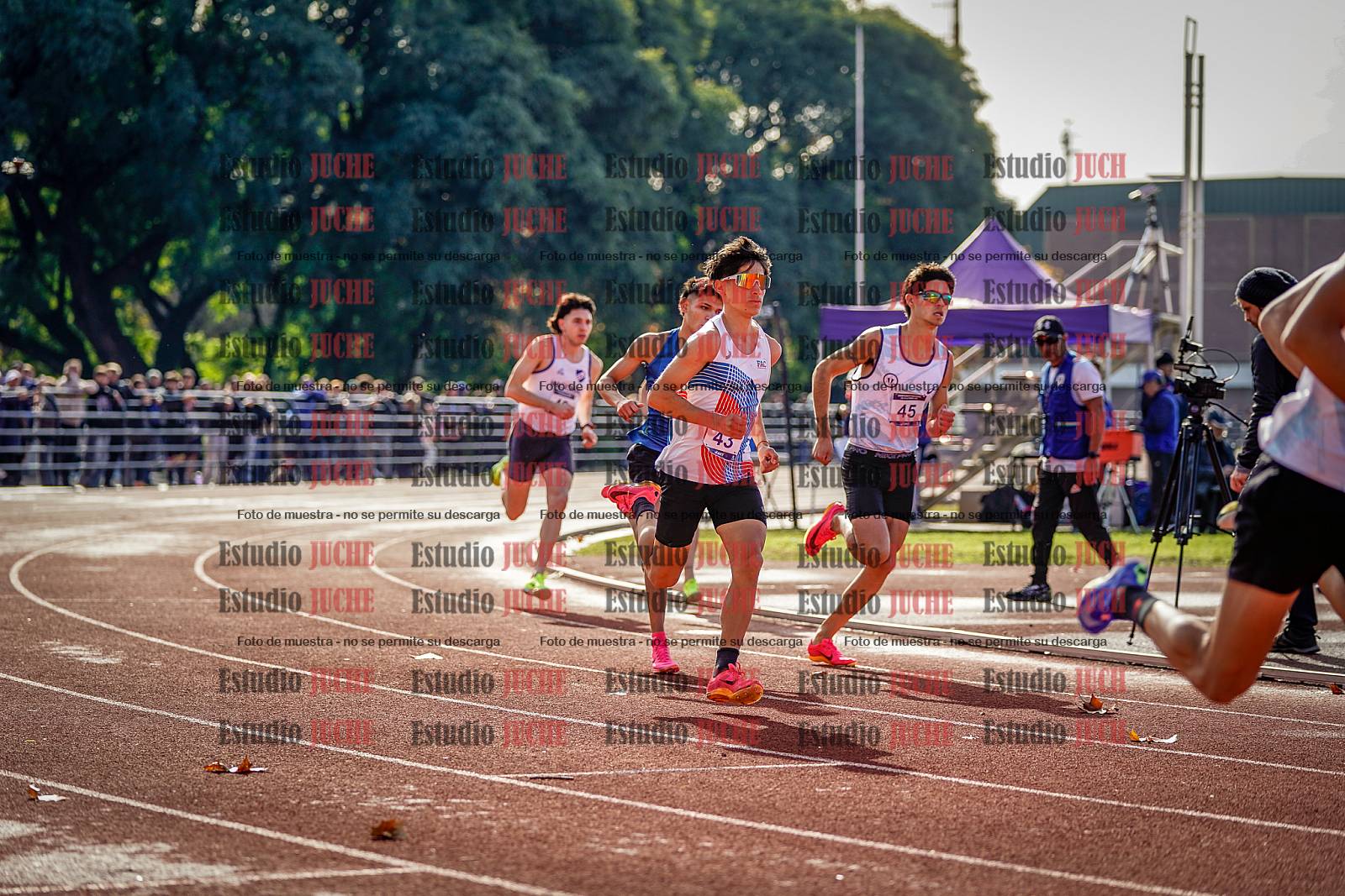 Fotos de los 800 m de varones