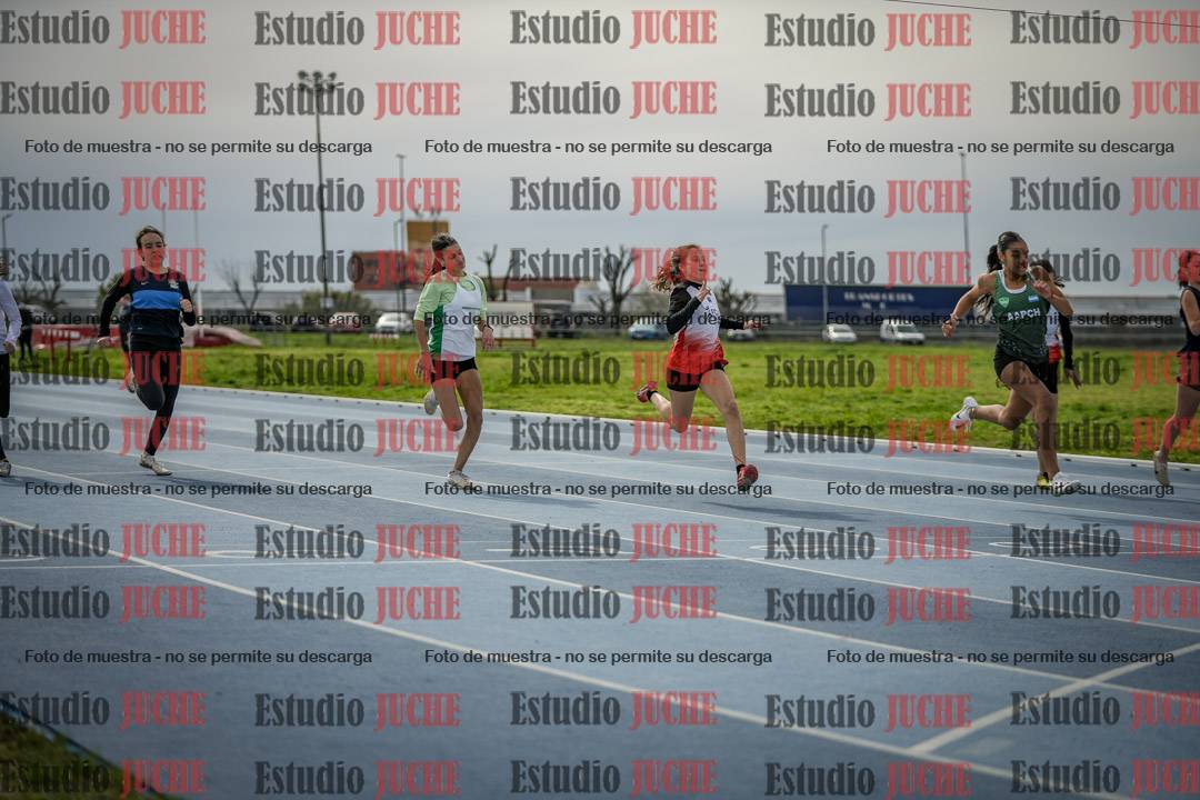 Fotos de los 80 m llanos de mujeres - U14 (FINAL)