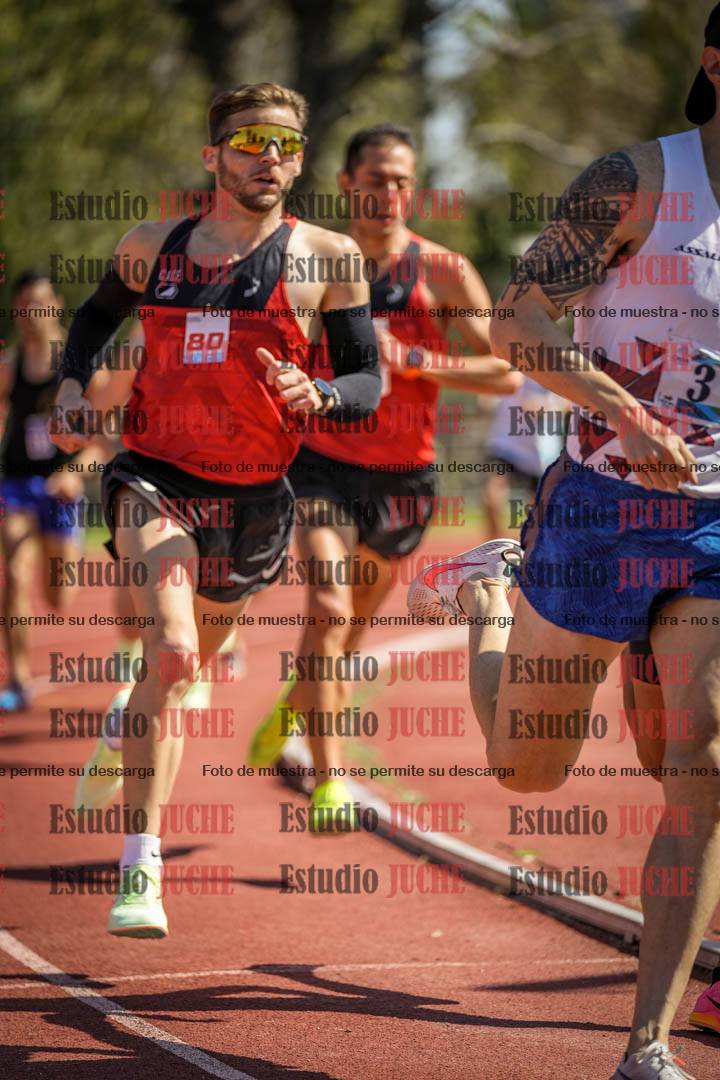 Fotos de los 1500 m llanos de varones