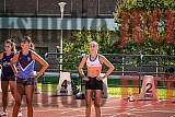 Fotos de los 100 m con vallas de mujeres