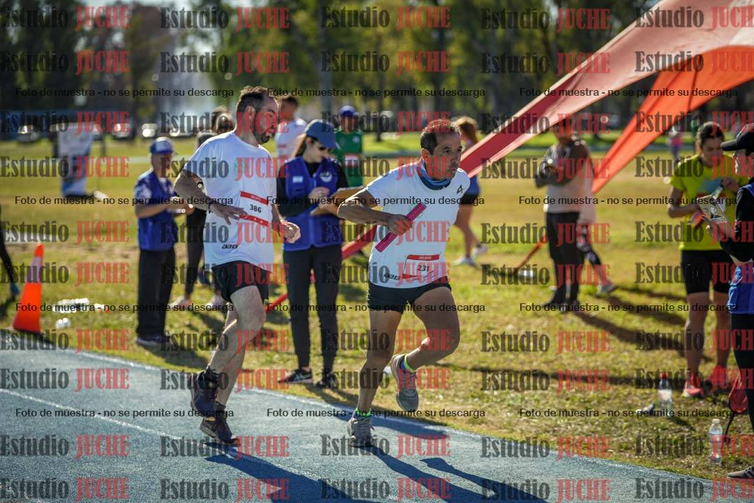 Fotos durante los relevos