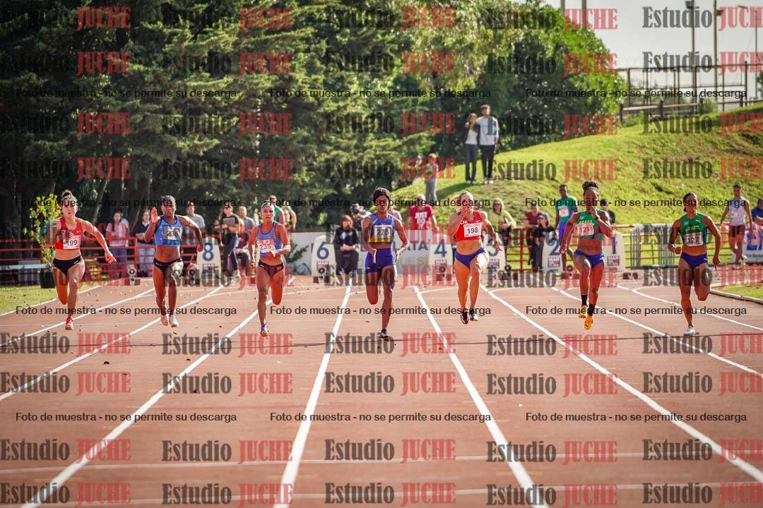 Fotos de los 100 m de mujeres - FINAL