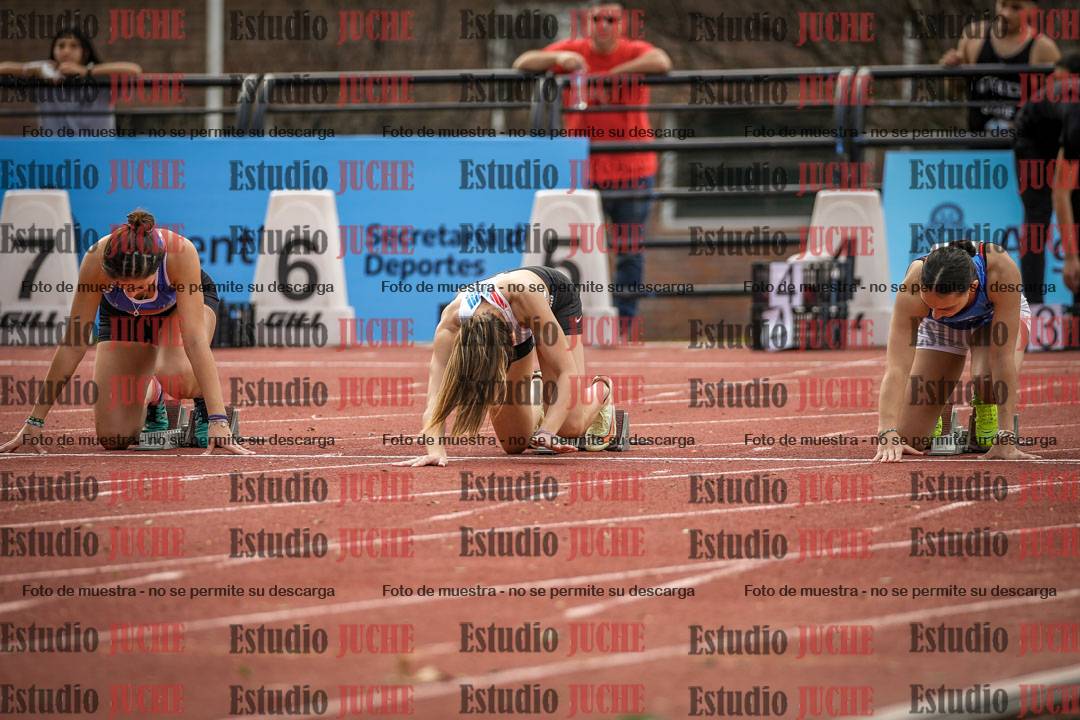Fotos de los 100 m llanos de mujeres