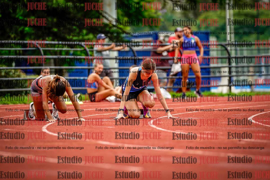 Fotos de los 100 m llanos de mujeres