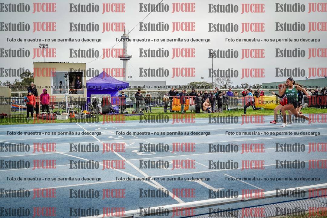 Fotos de los 80 m llanos de mujeres - U14 (FINAL)