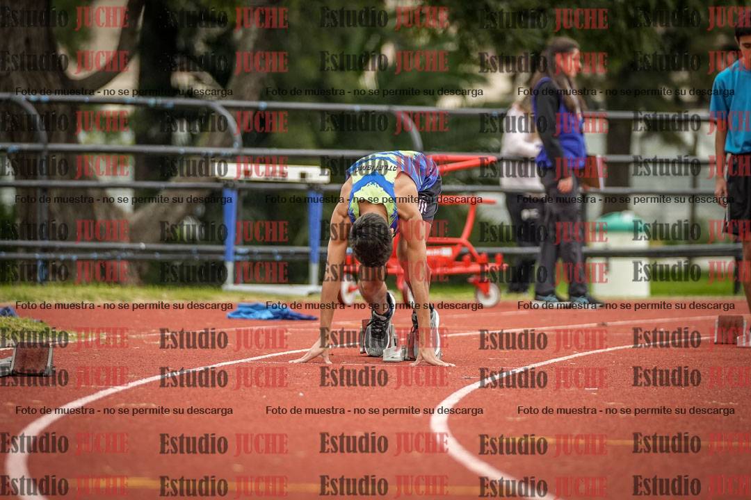 Fotos de los 200 m llanos de varones