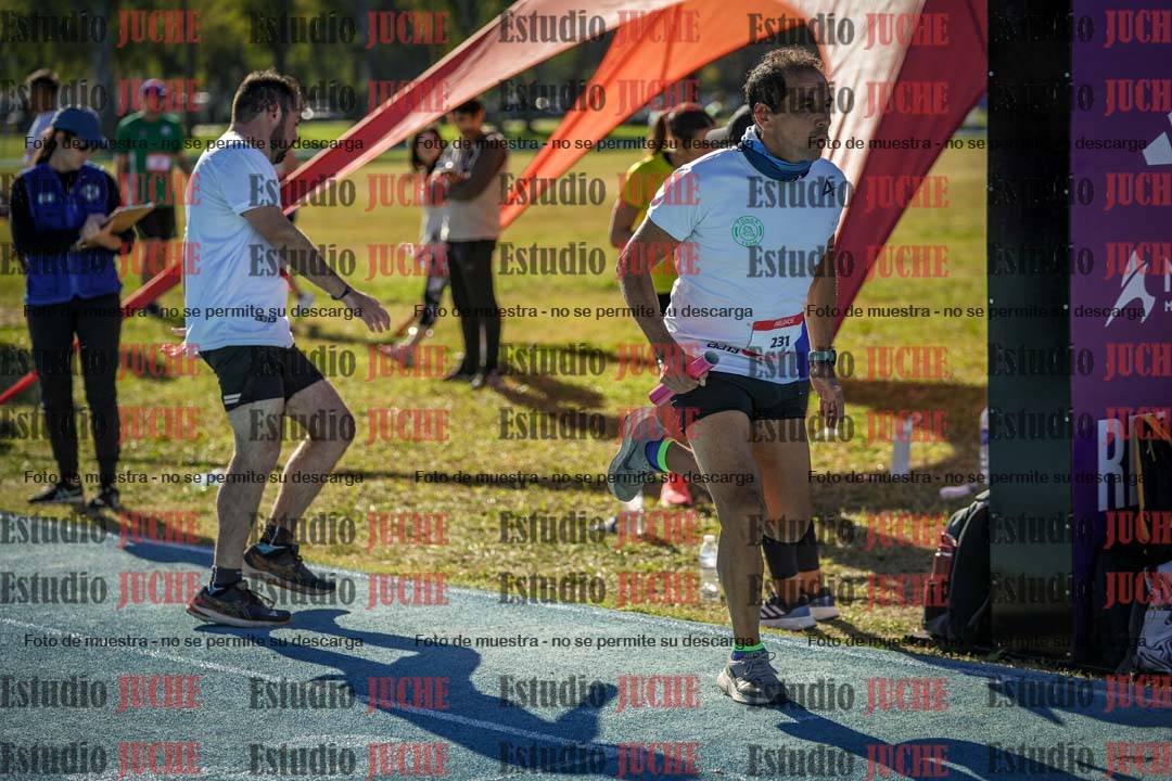 Fotos durante los relevos