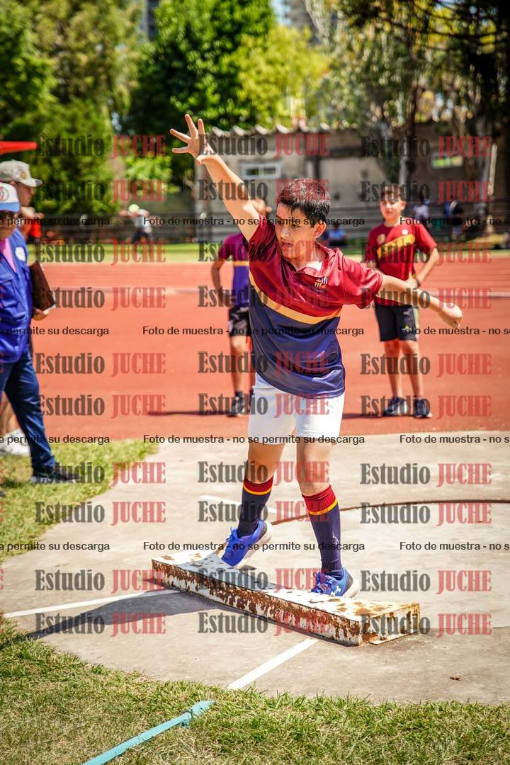 Fotos del lanzamiento de bala de varones