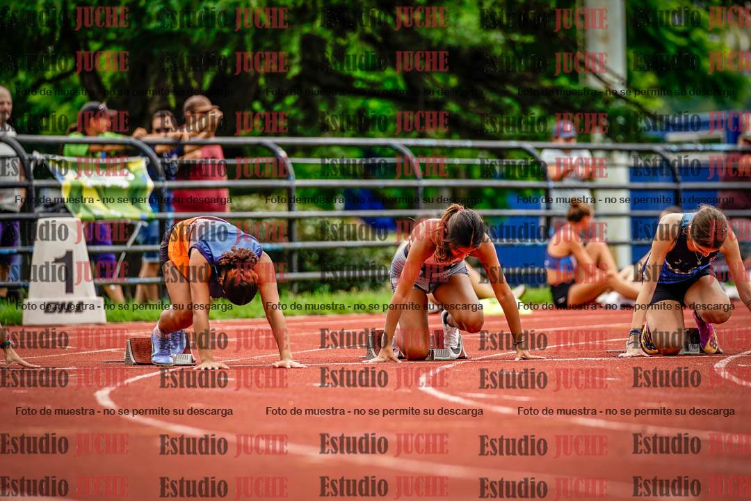 Fotos de los 100 m llanos de mujeres
