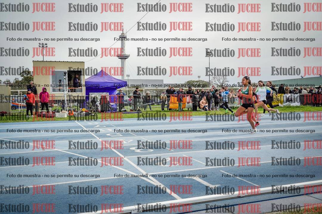 Fotos de los 80 m llanos de mujeres - U14 (FINAL)