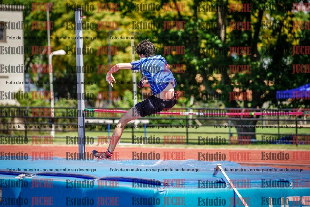 Fotos del salto en alto de varones