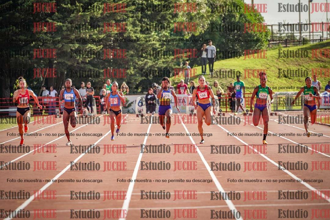 Fotos de los 100 m de mujeres - FINAL