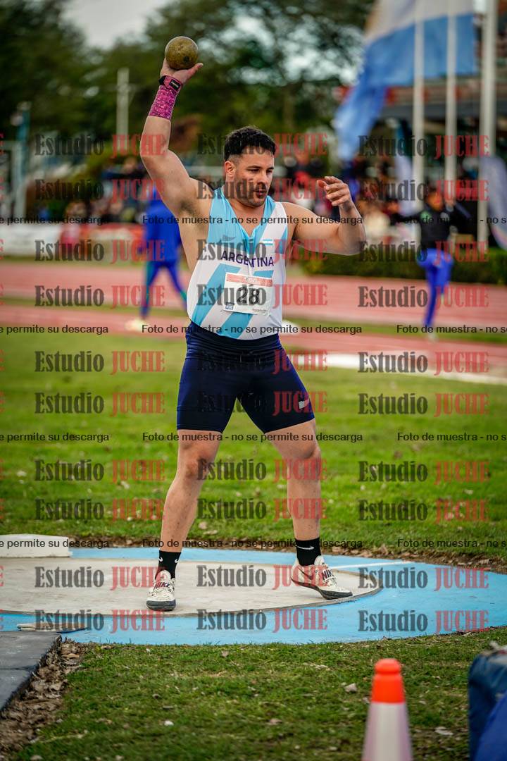 Fotos del lanzamiento de bala de varones - FINAL