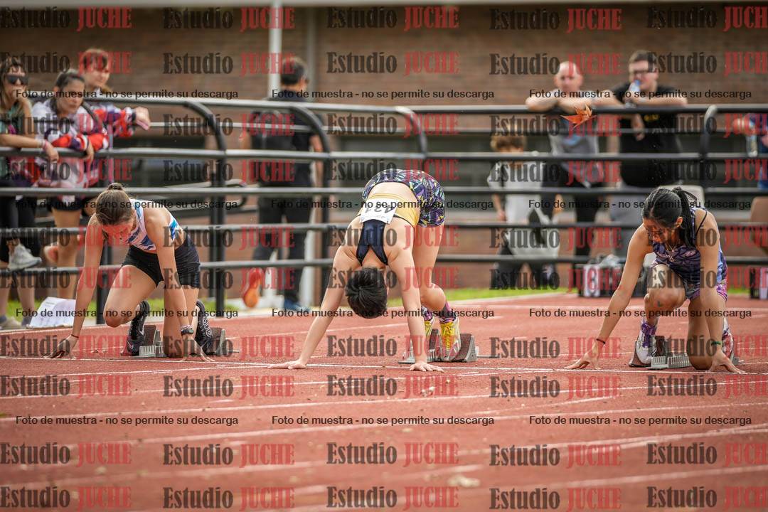 Fotos de los 100 m llanos de mujeres
