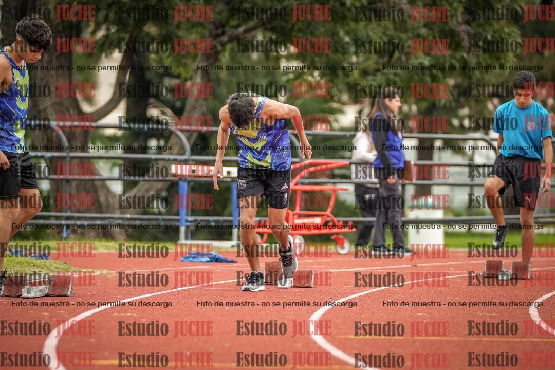 Fotos de los 200 m llanos de varones