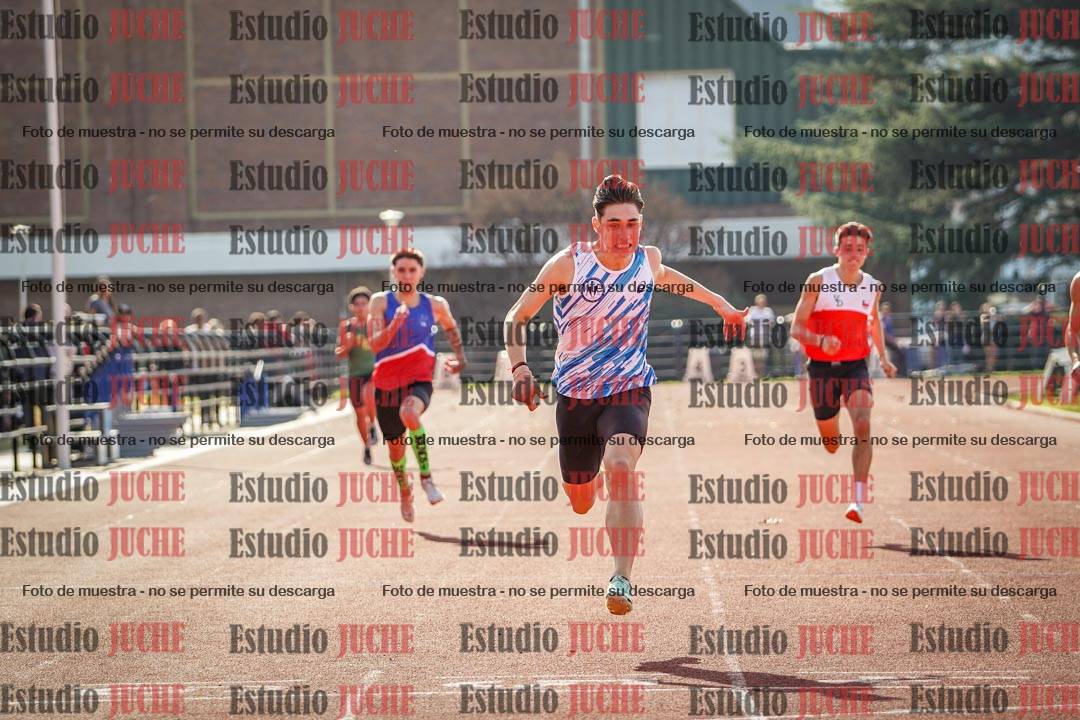Fotos de los 200 m llanos de varones