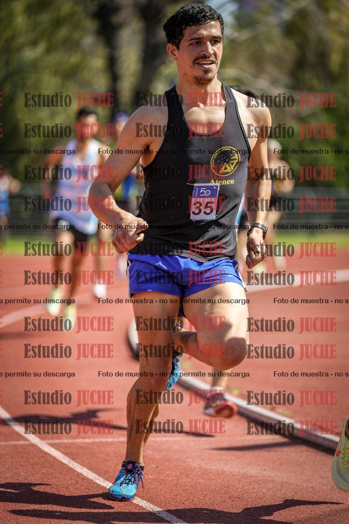 Fotos de los 1500 m llanos de varones