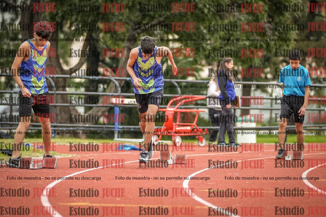 Fotos de los 200 m llanos de varones