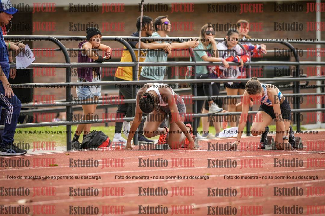 Fotos de los 100 m llanos de mujeres