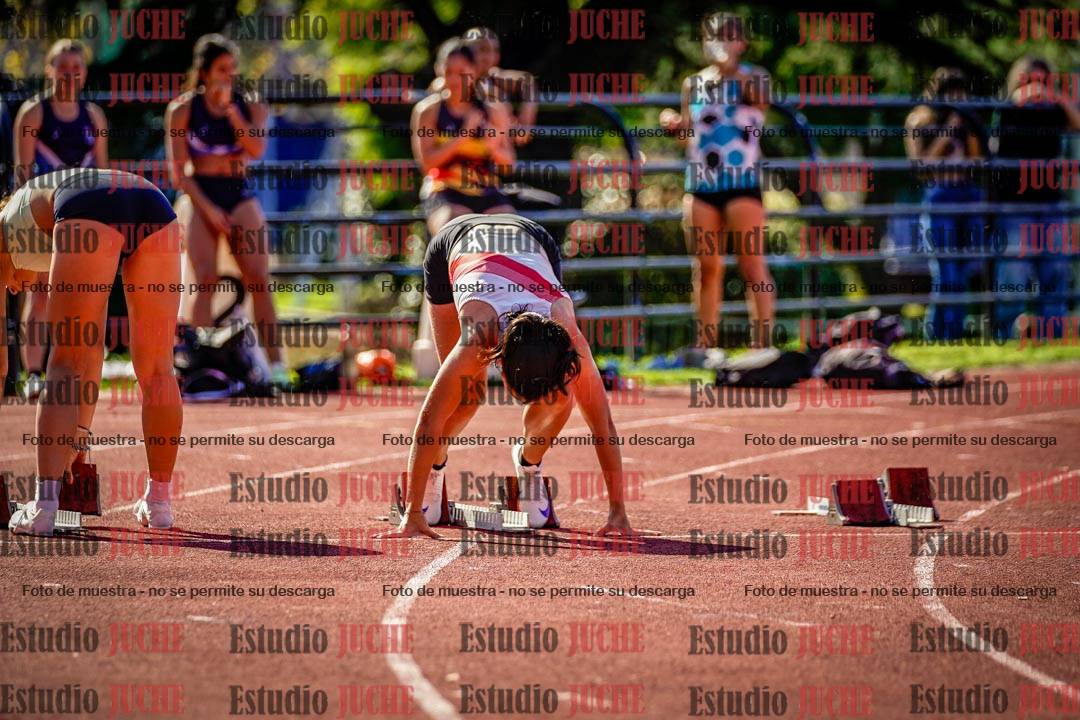 Fotos de los 100 m llanos de mujeres