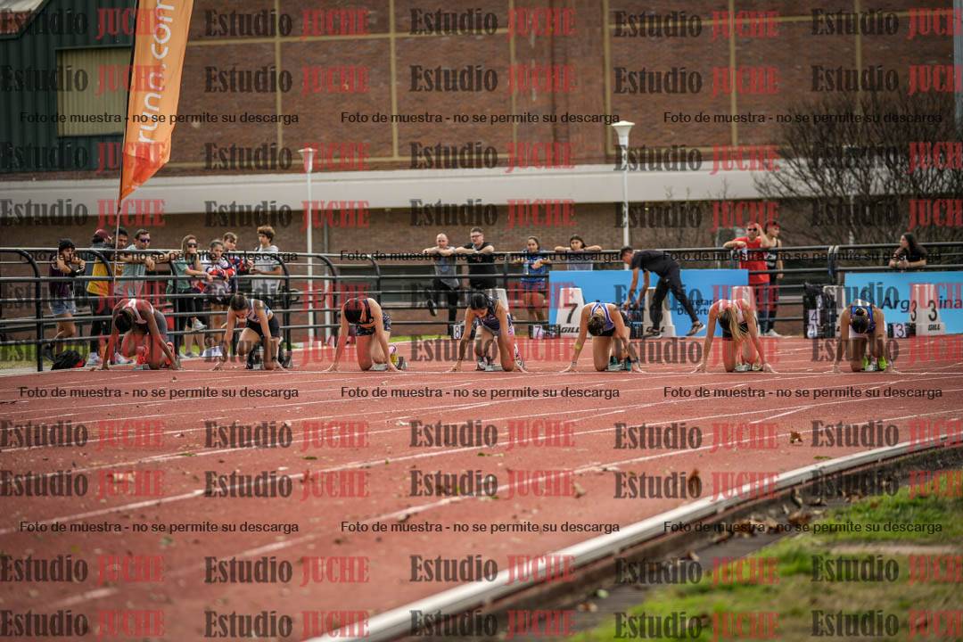 Fotos de los 100 m llanos de mujeres