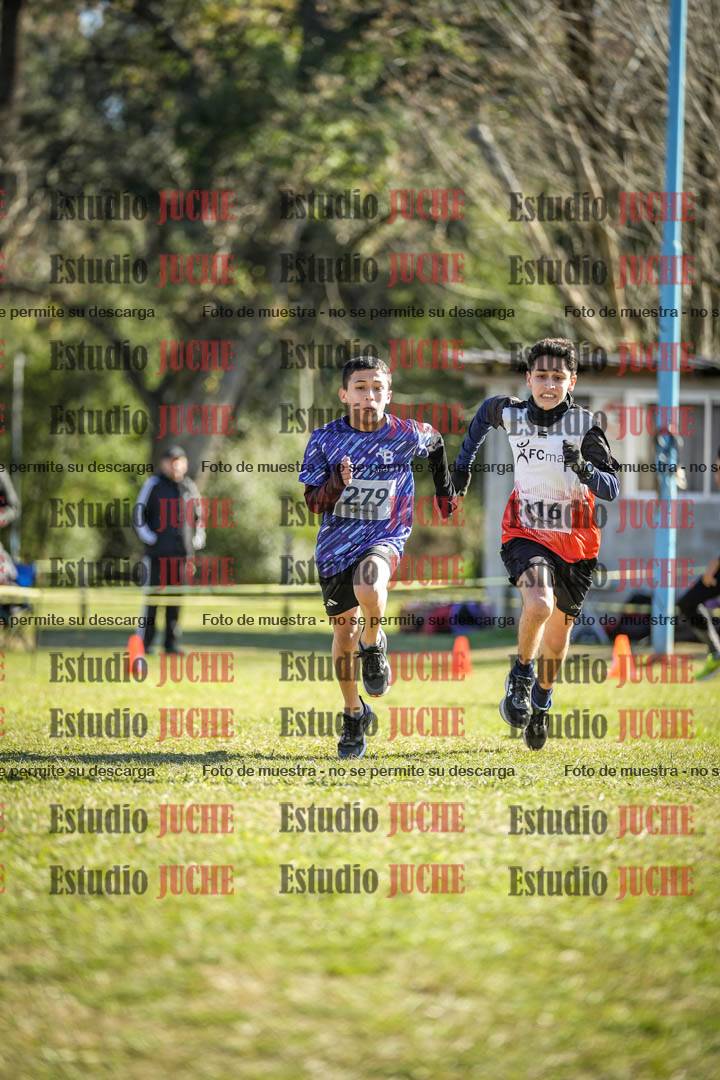 Fotos de la llegada del cross de 3000 m
