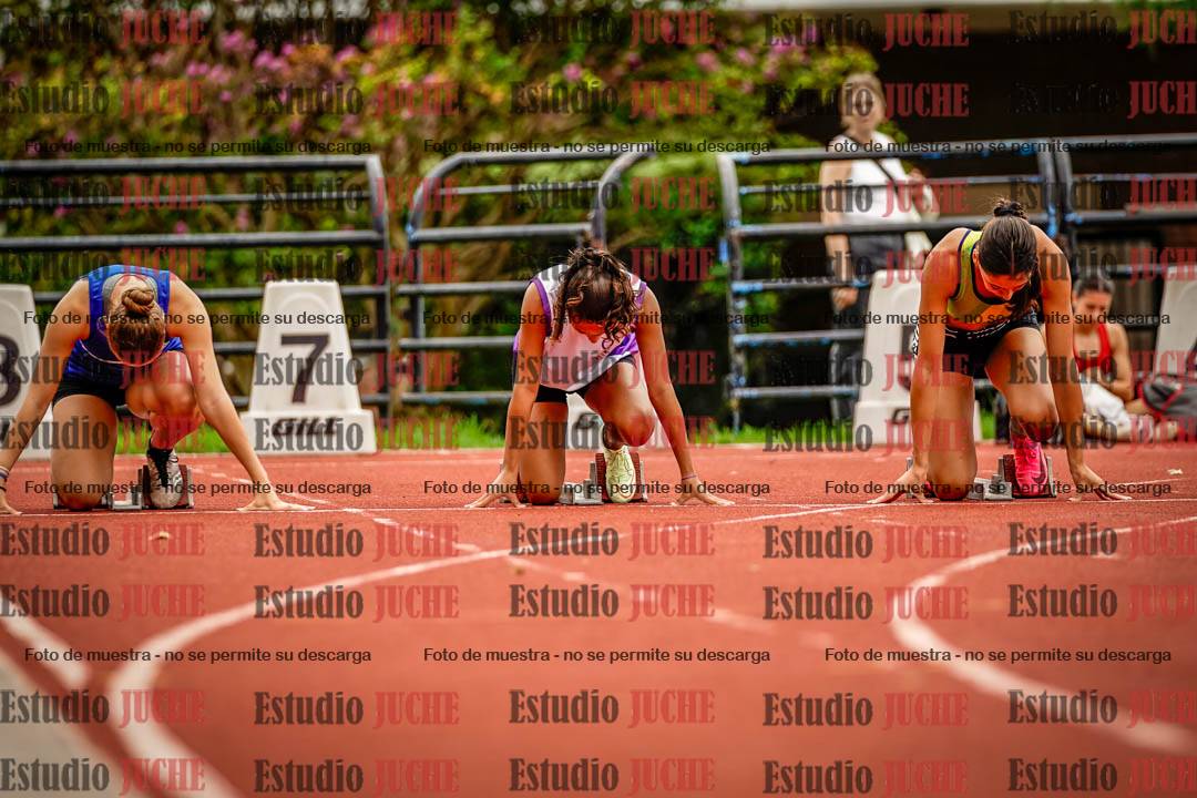 Fotos de los 100 m llanos de mujeres