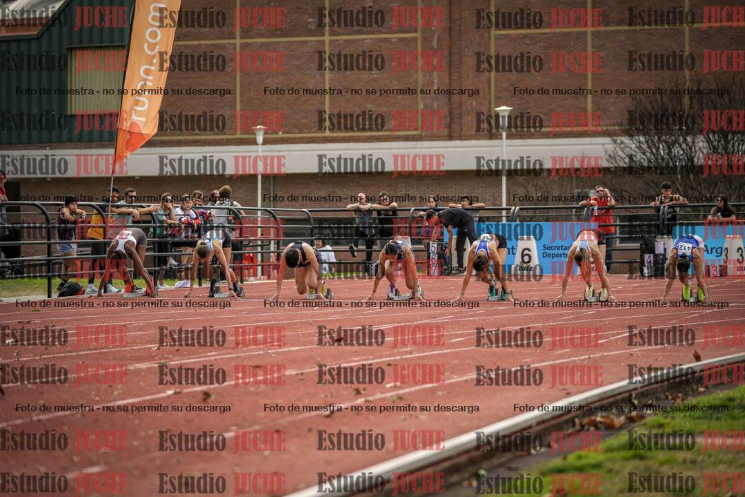 Fotos de los 100 m llanos de mujeres