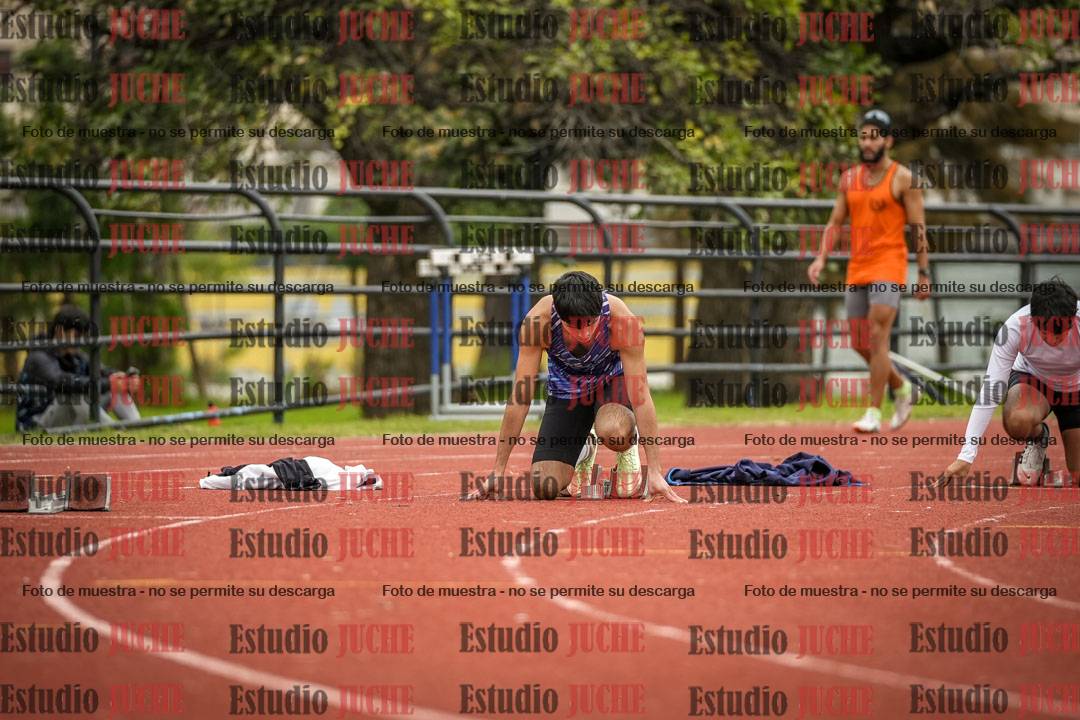 Fotos de los 200 m llanos de varones