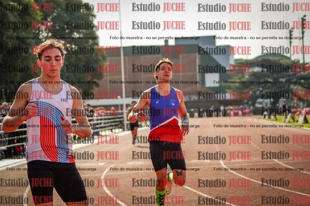 Fotos de los 200 m llanos de varones