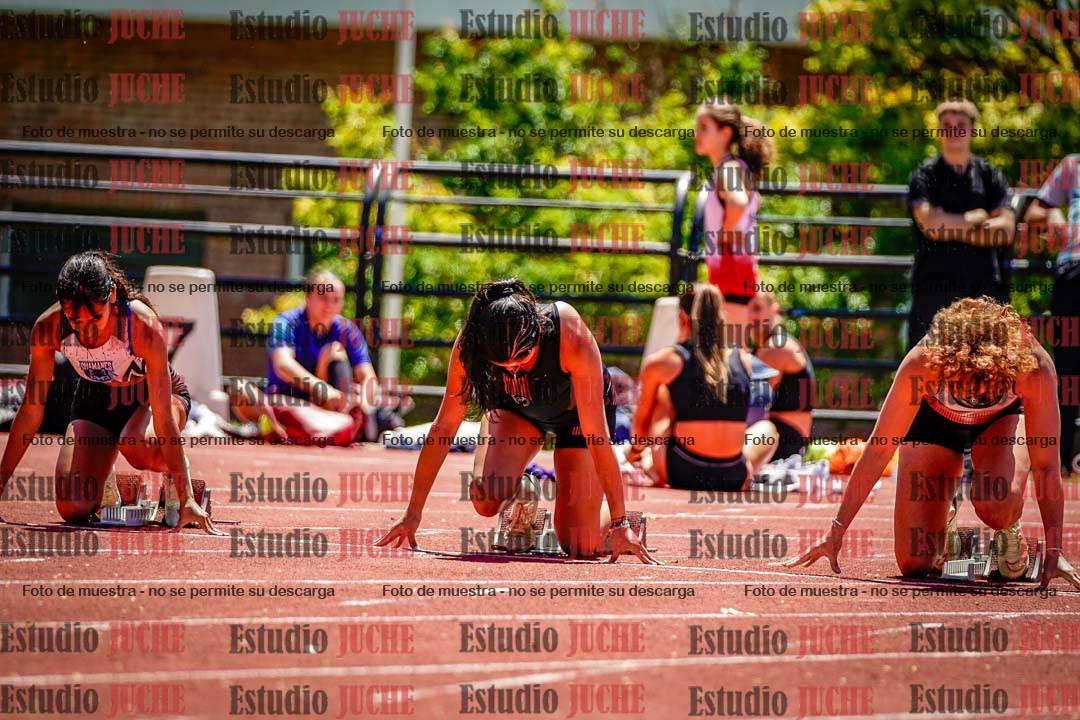 Fotos de los 100 m llanos de mujeres