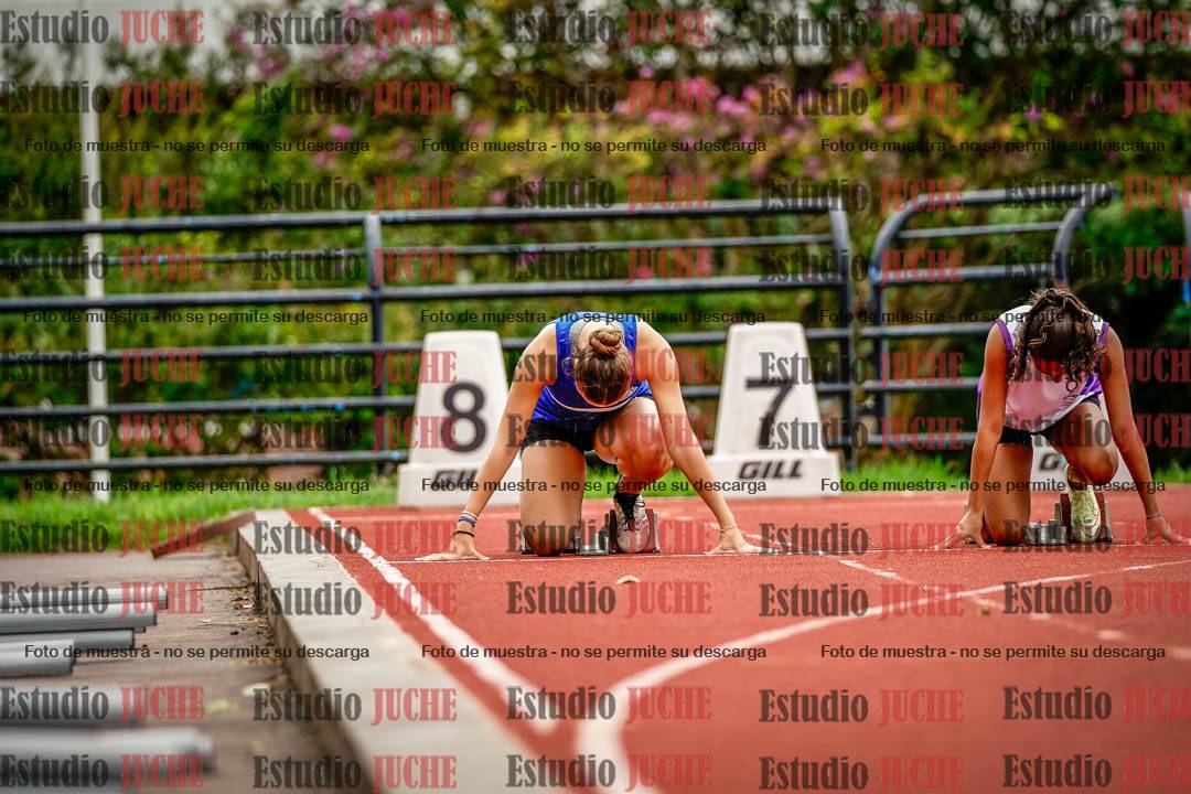 Fotos de los 100 m llanos de mujeres