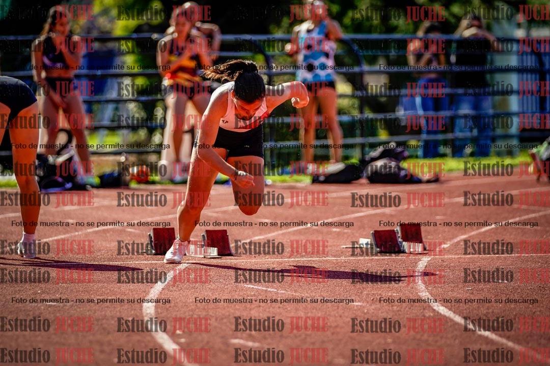 Fotos de los 100 m llanos de mujeres