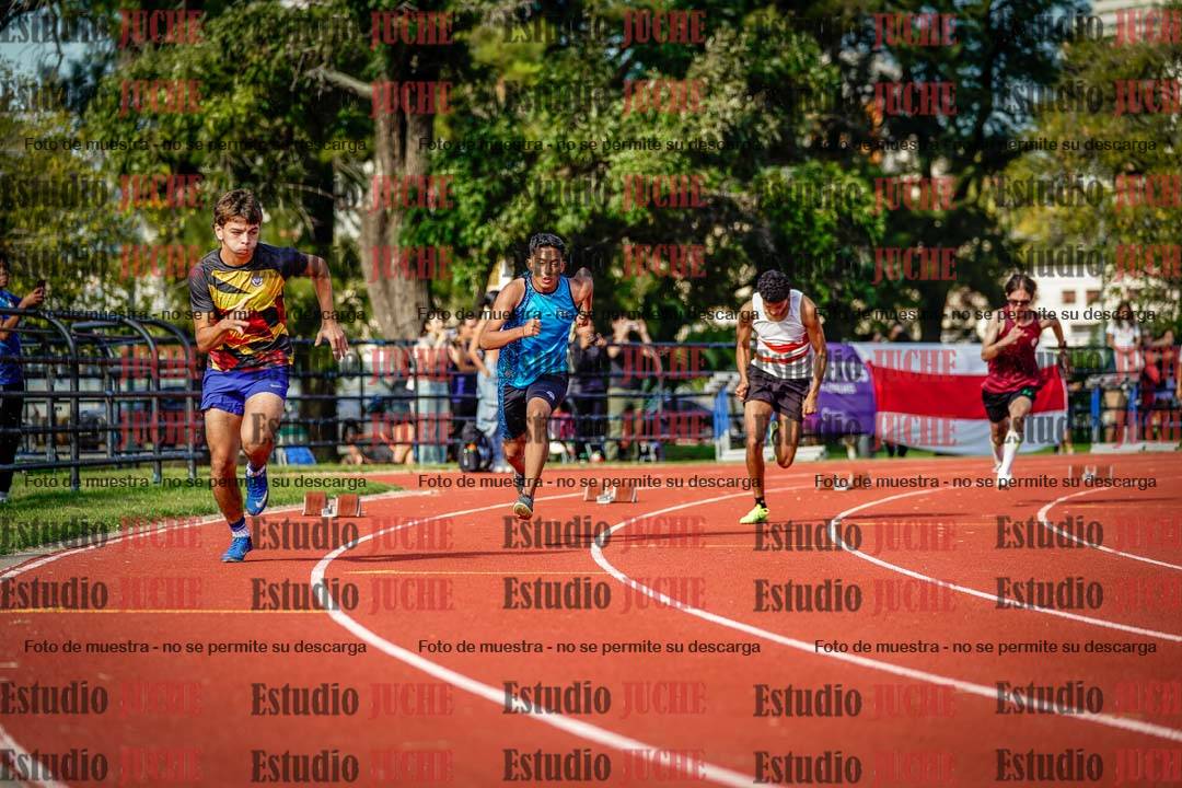 Fotos de los 200 m llanos de varones