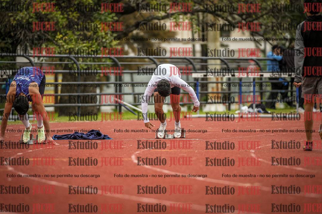 Fotos de los 200 m llanos de varones