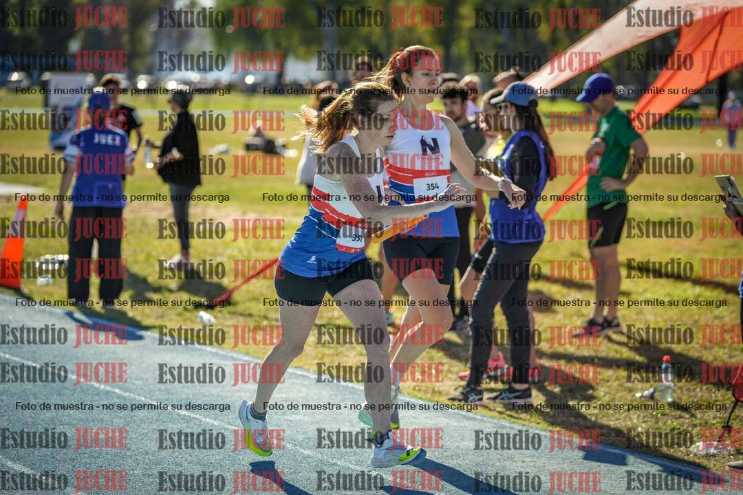 Fotos durante los relevos