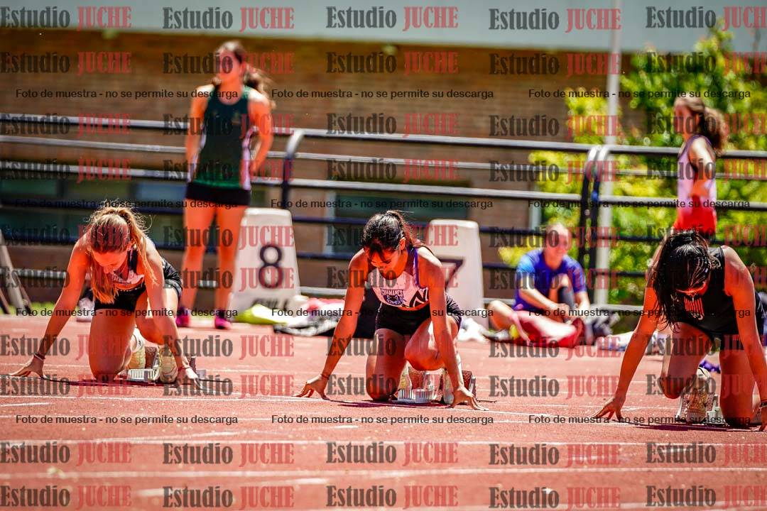 Fotos de los 100 m llanos de mujeres