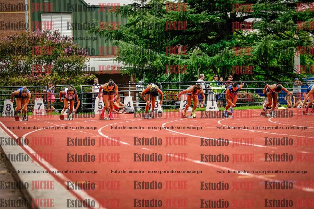 Fotos de los 100 m llanos de mujeres