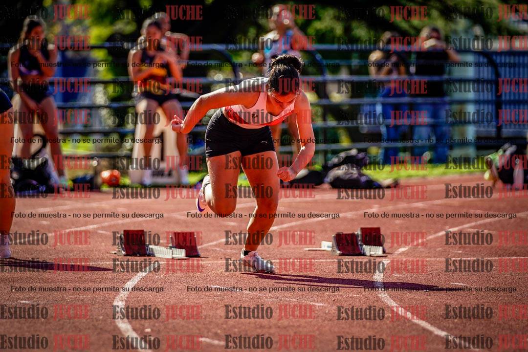Fotos de los 100 m llanos de mujeres